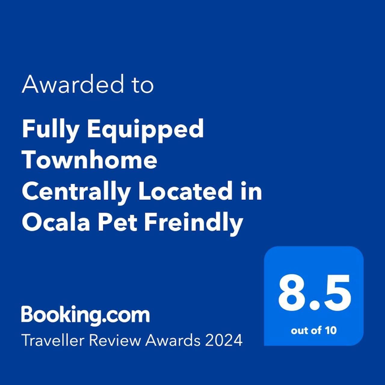 Spacious Townhome Ocala, Central Location, Newly Renovated, Pets Welcome Eksteriør bilde